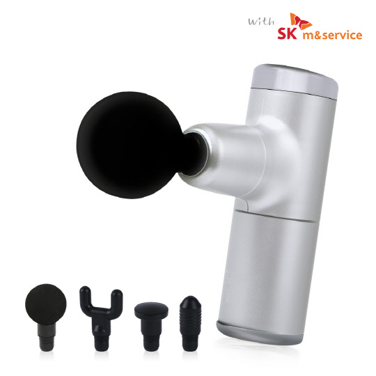 사진= 무선 전동마사지건 '액센SK101' (액센코리아 제공)